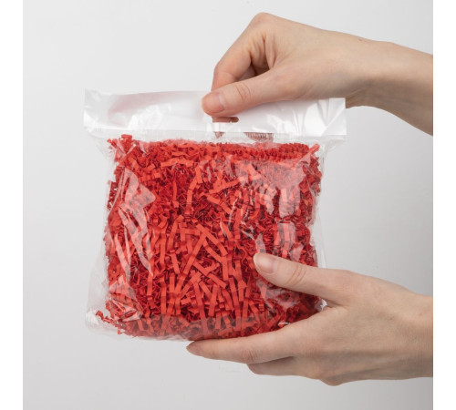 Бумажный наполнитель Chip, красный