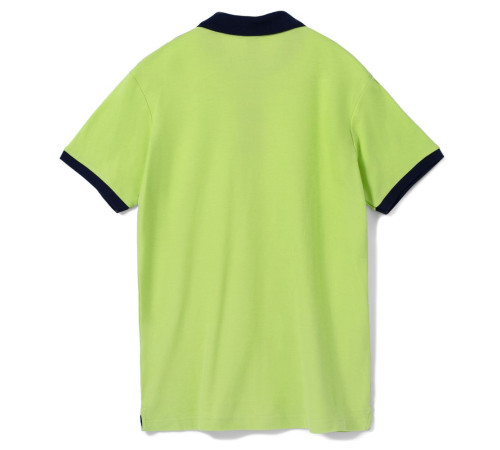 Рубашка поло Prince 190, зеленое яблоко с темно-синим