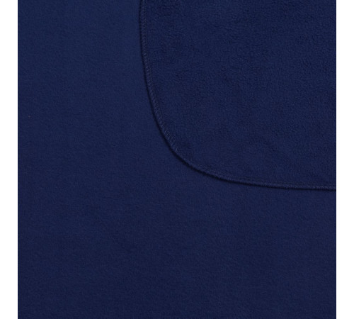 Флисовый плед Warm&Peace, синий