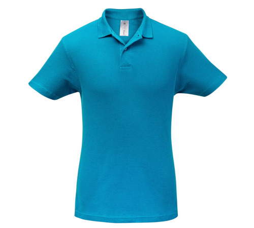 Рубашка поло ID.001 бирюзовая