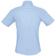 Рубашка женская с коротким рукавом Elite, голубая