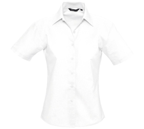 Рубашка женская с коротким рукавом Elite, белая