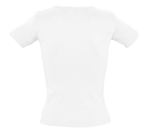 Футболка женская Lady 220 с V-образным вырезом, белая