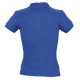 Рубашка поло женская People 210, ярко-синяя (royal)