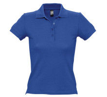 Рубашка поло женская People 210, ярко-синяя (royal)
