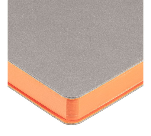 Ежедневник Flexpen, недатированный, серебристо-оранжевый