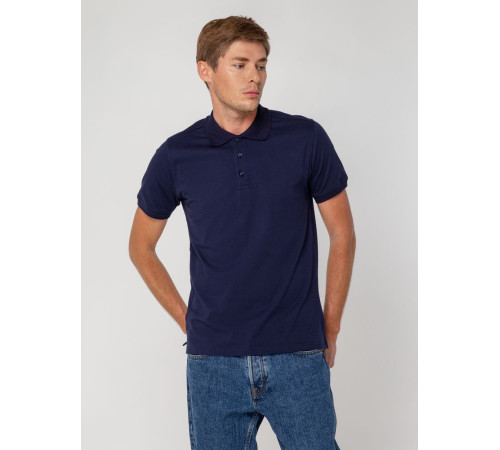 Рубашка поло мужская Virma Stretch, темно-синяя