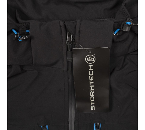 Куртка софтшелл женская Patrol, черная с серым