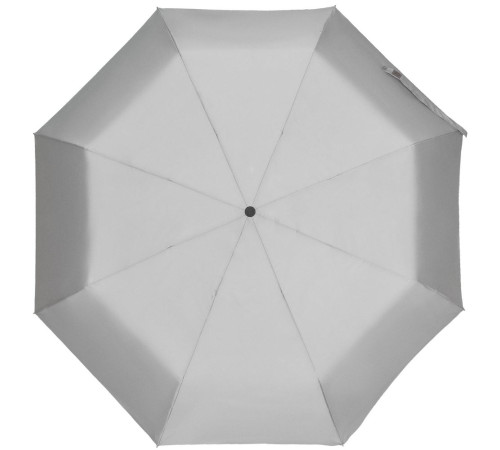 Зонт складной Manifest со светоотражающим куполом, серый