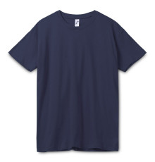 Футболка унисекс Regent 150, синяя (джинс)