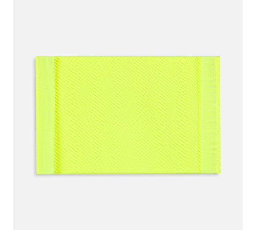 Лейбл тканевый Epsilon, XL, желтый неон