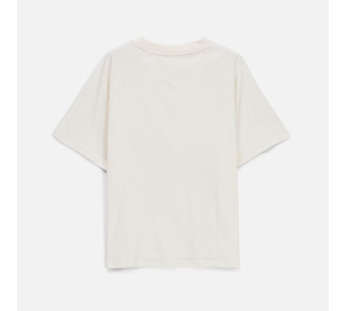 Футболка унисекс оверсайз T2, молочно-белая