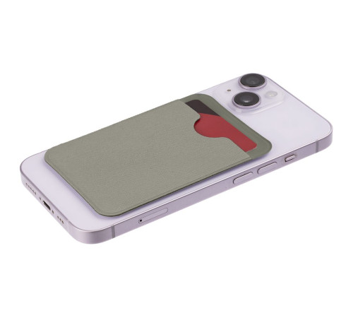 Чехол для карты на телефон Devon, серый