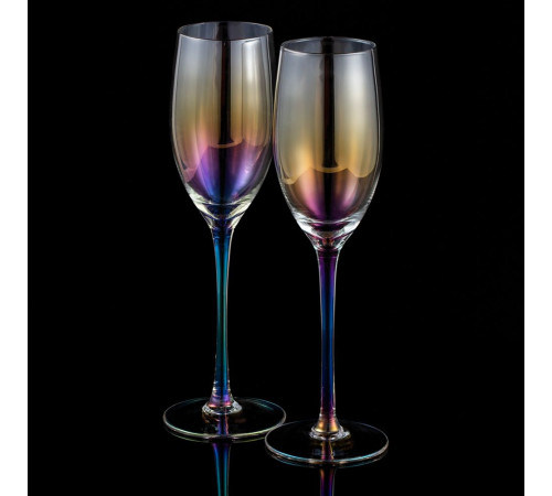 Набор из 2 бокалов для шампанского Perola