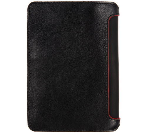 Автобумажник Arrival, черный с красным