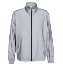 Ветровка Manifest 2.0 из светоотражающей ткани, серая