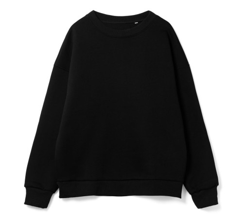 Свитшот оверсайз унисекс True Self, черный