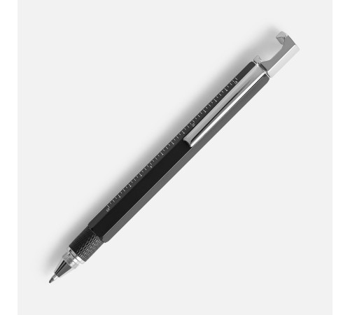 Ручка шариковая Numeric, мультиинструмент, черная