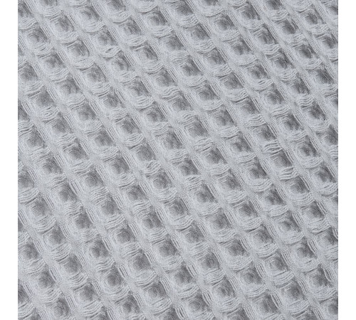 Плед вафельный Elenglect, светло-серый