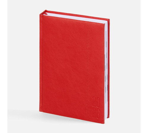 Ежедневник Baza, датированный, красный