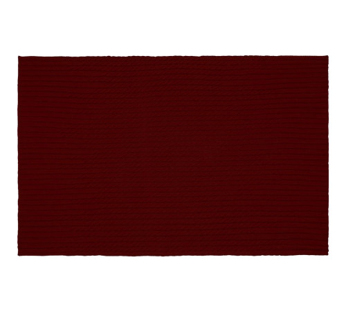 Плед Tressa, красный (бордовый)