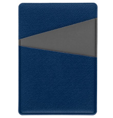Картхолдер Dual, серо-синий