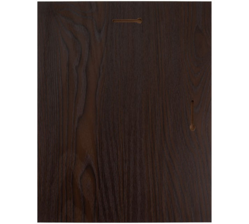 Плакетка Plaque XL, венге с золотистой пластиной