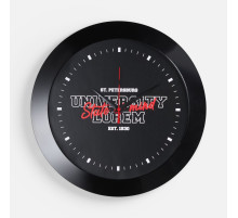 Часы настенные Vivid Large, черные