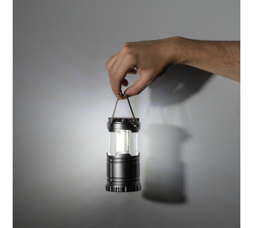 Кемпинговый фонарь Lindau, серебристый