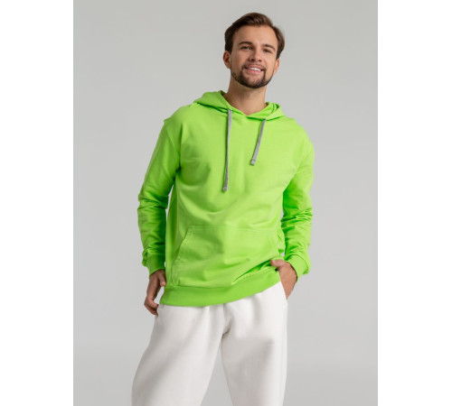 Толстовка с капюшоном Unit Kirenga, зеленое яблоко