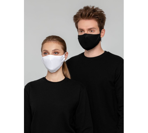 Маска для лица, черная