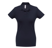 Рубашка поло женская ID.001 темно-синяя