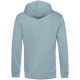 Толстовка с капюшоном унисекс BNC Inspire (Organic), серо-голубая