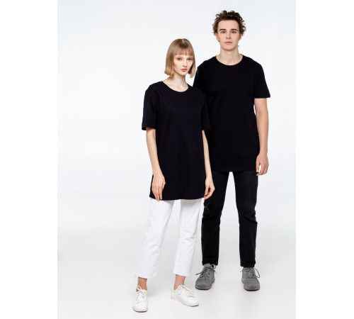 Футболка удлиненная Magnum, черная