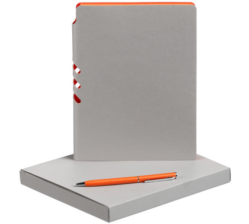 Набор Flexpen, серебристо-оранжевый