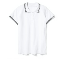 Рубашка поло женская Virma Stripes Lady, белая