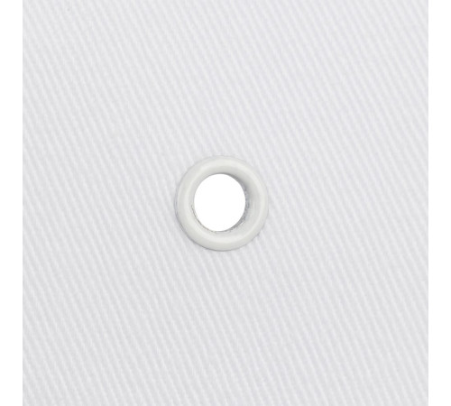 Бейсболка Canopy, белая с темно-синим кантом