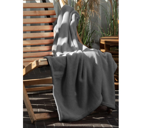 Плед Plush, серый