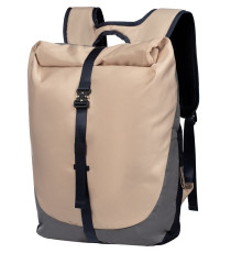 Рюкзак coolStuff Plus, бежевый с темно-синим