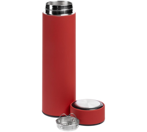 Термос с ситечком Percola, красный