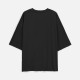 Футболка унисекс оверсайз T1, черная