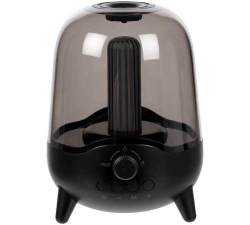 Беспроводная колонка с подсветкой soundFlicker, черная