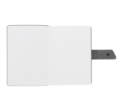 Ежедневник Boom, недатированный, черный с серым