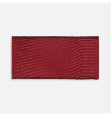 Лейбл тканевый Epsilon, XXS, бордовый