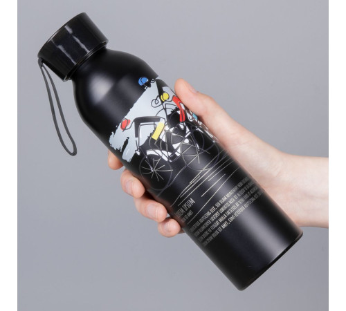 Бутылка для воды Brooke, матовая черная