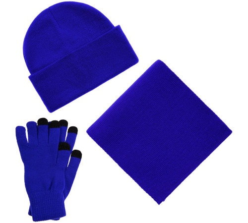 Шарф Urban Flow, ярко-синий