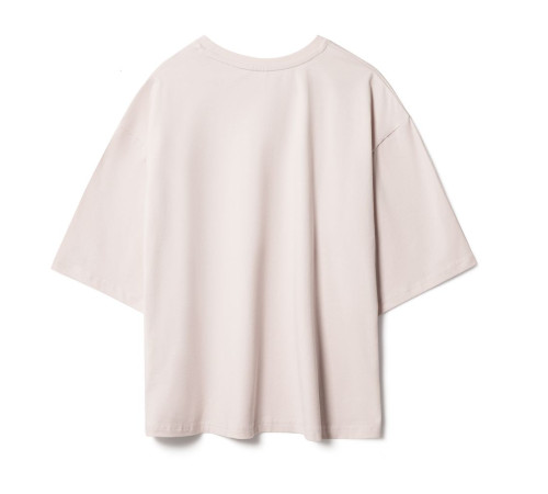 Футболка унисекс оверсайз Street Vibes, бежевая