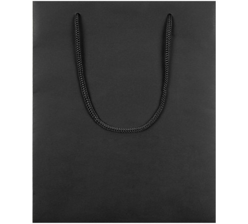 Пакет бумажный Vid M, черный