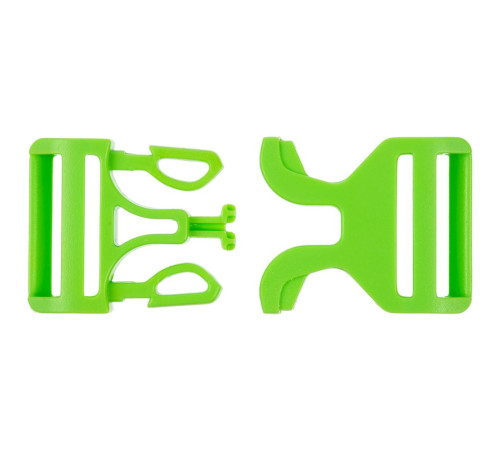 Застежка-пряжка Fibbia, зеленый неон