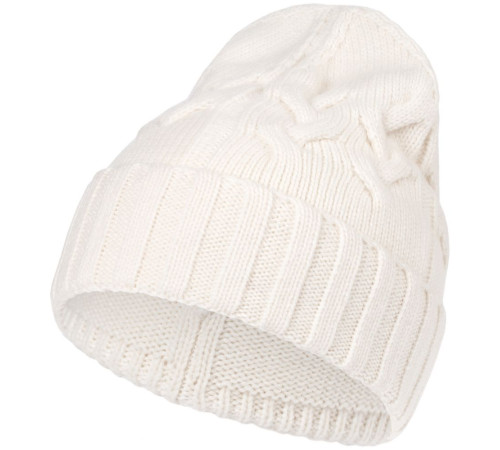 Шапка Loren, молочно-белая (ванильная)